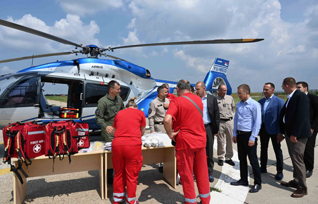 Уговор о сарадњи Хеликоптерске јединице и Хитне помоћи